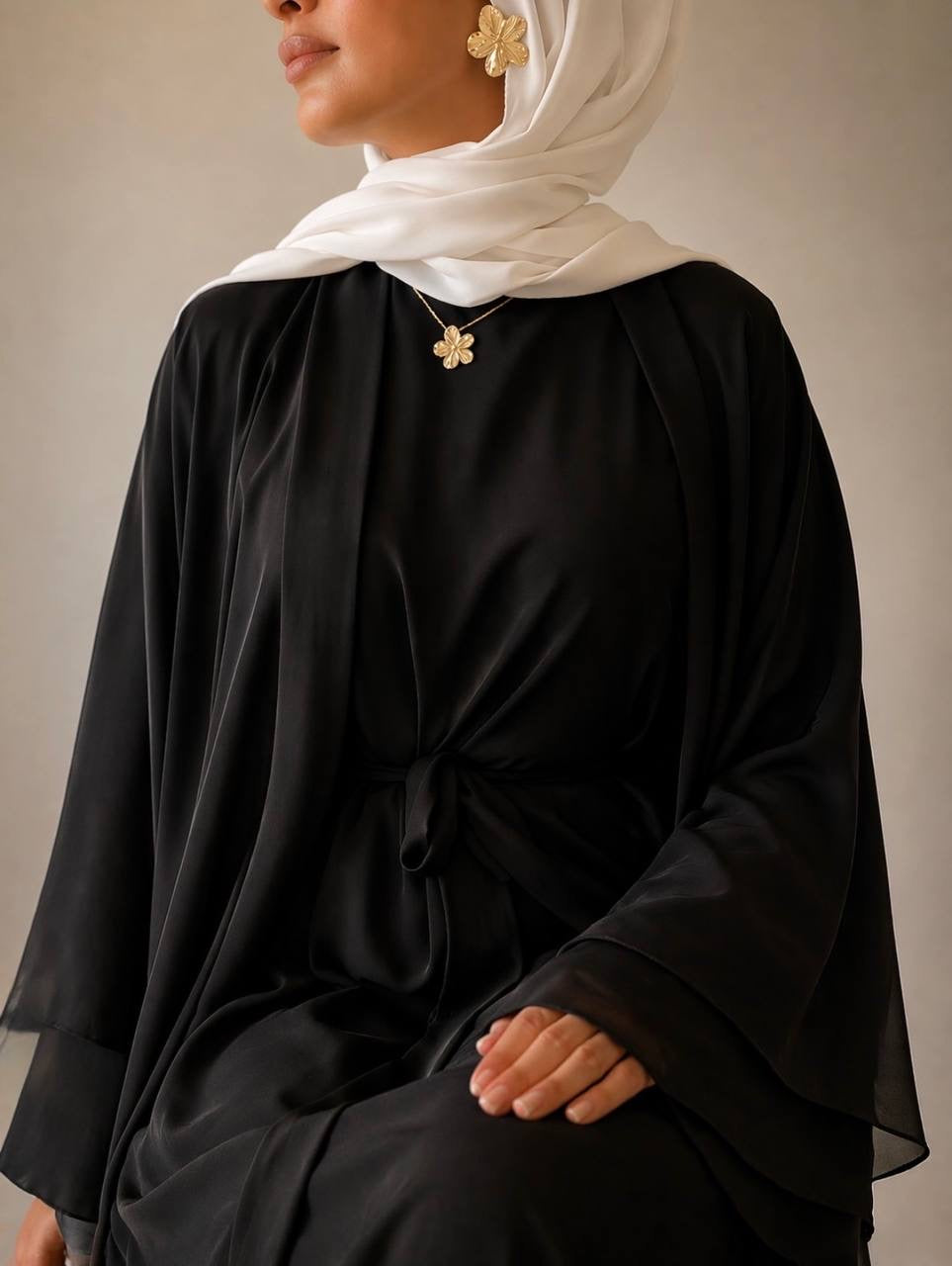 Velora Noir Abaya