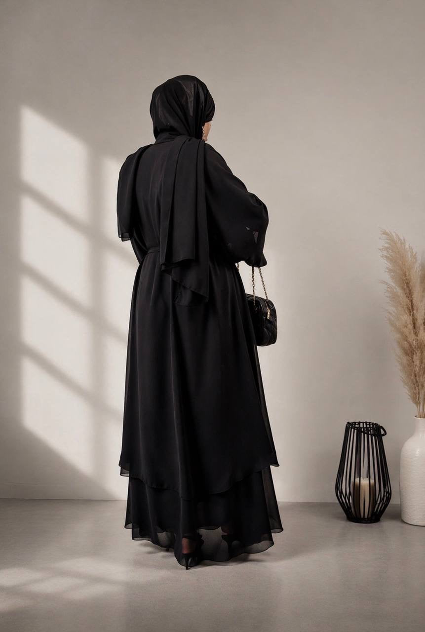 Velora Noir Abaya