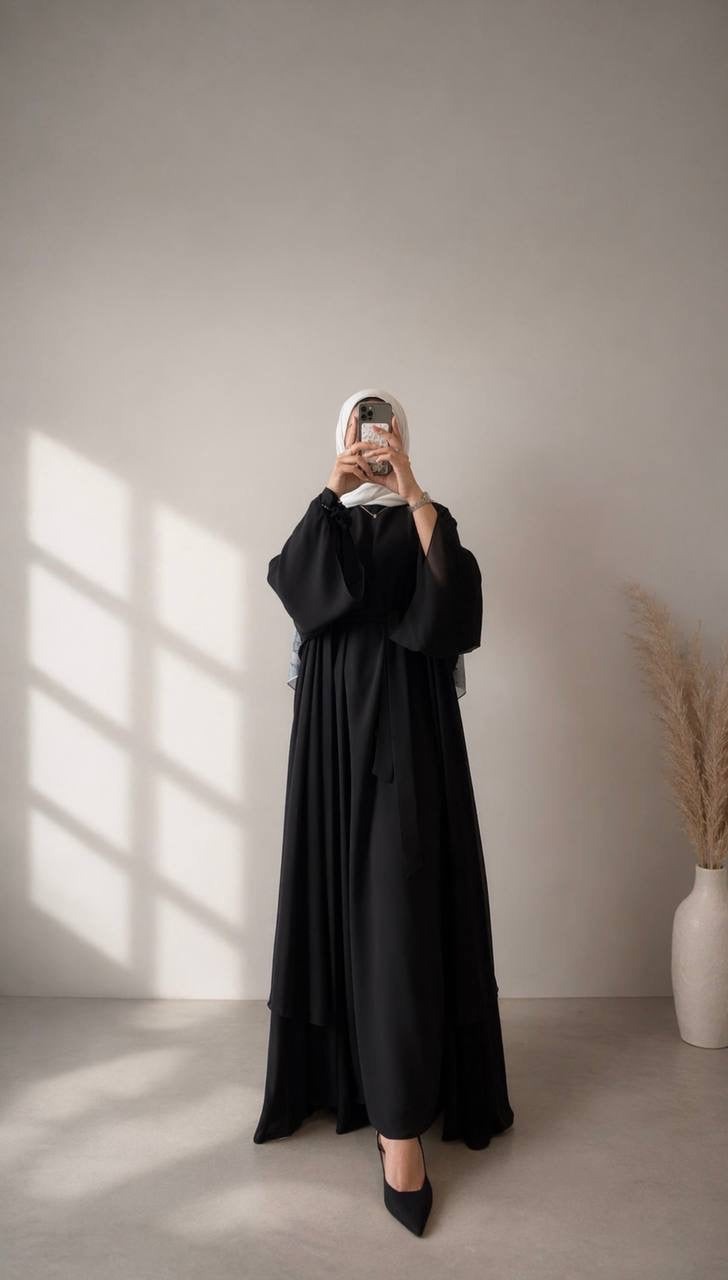 Velora Noir Abaya