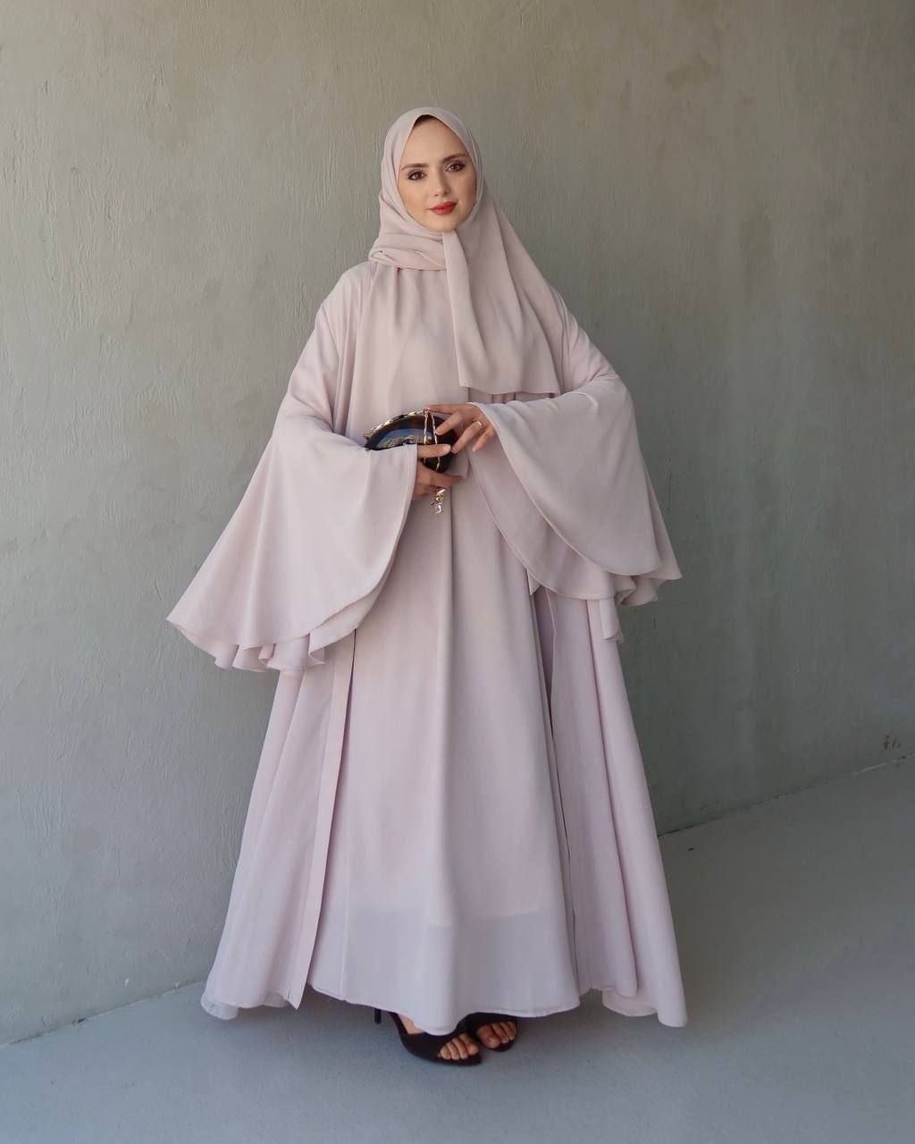 Velora Blush Abaya