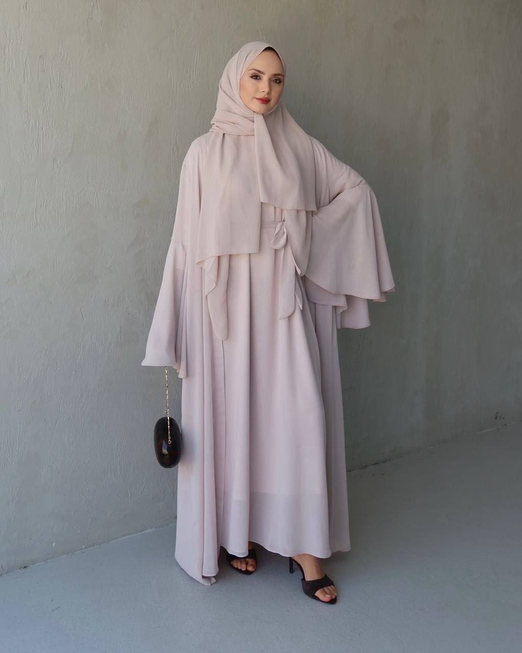Velora Blush Abaya
