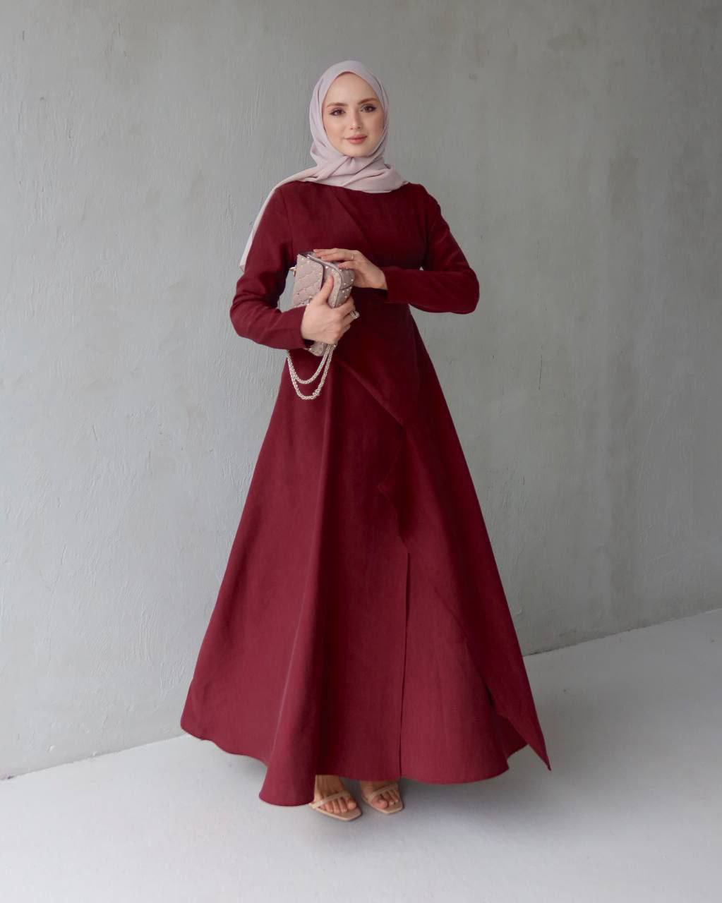 Zina Wrap-Front Dress