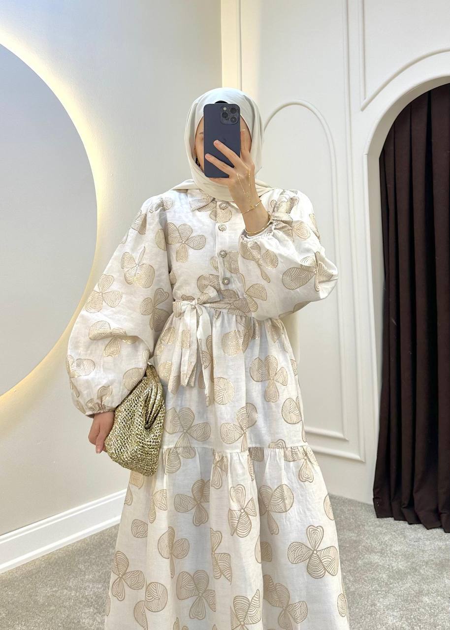 The Wildflower Gold Dress