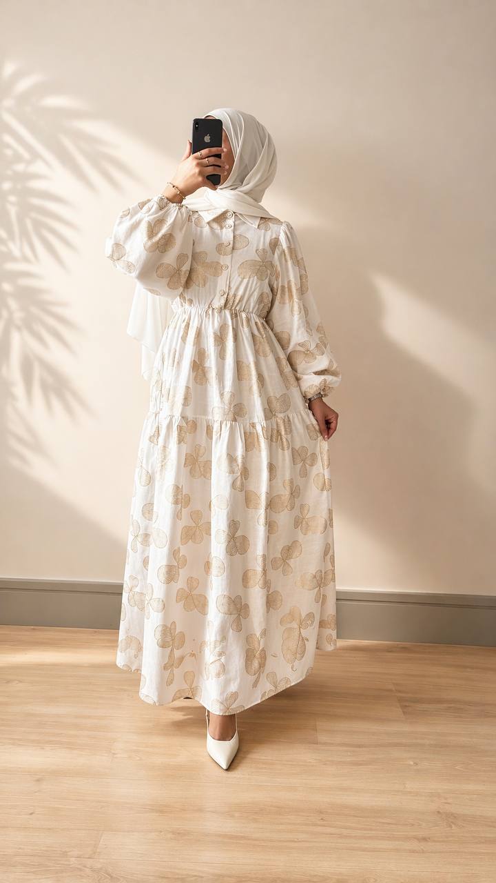 The Wildflower Gold Dress