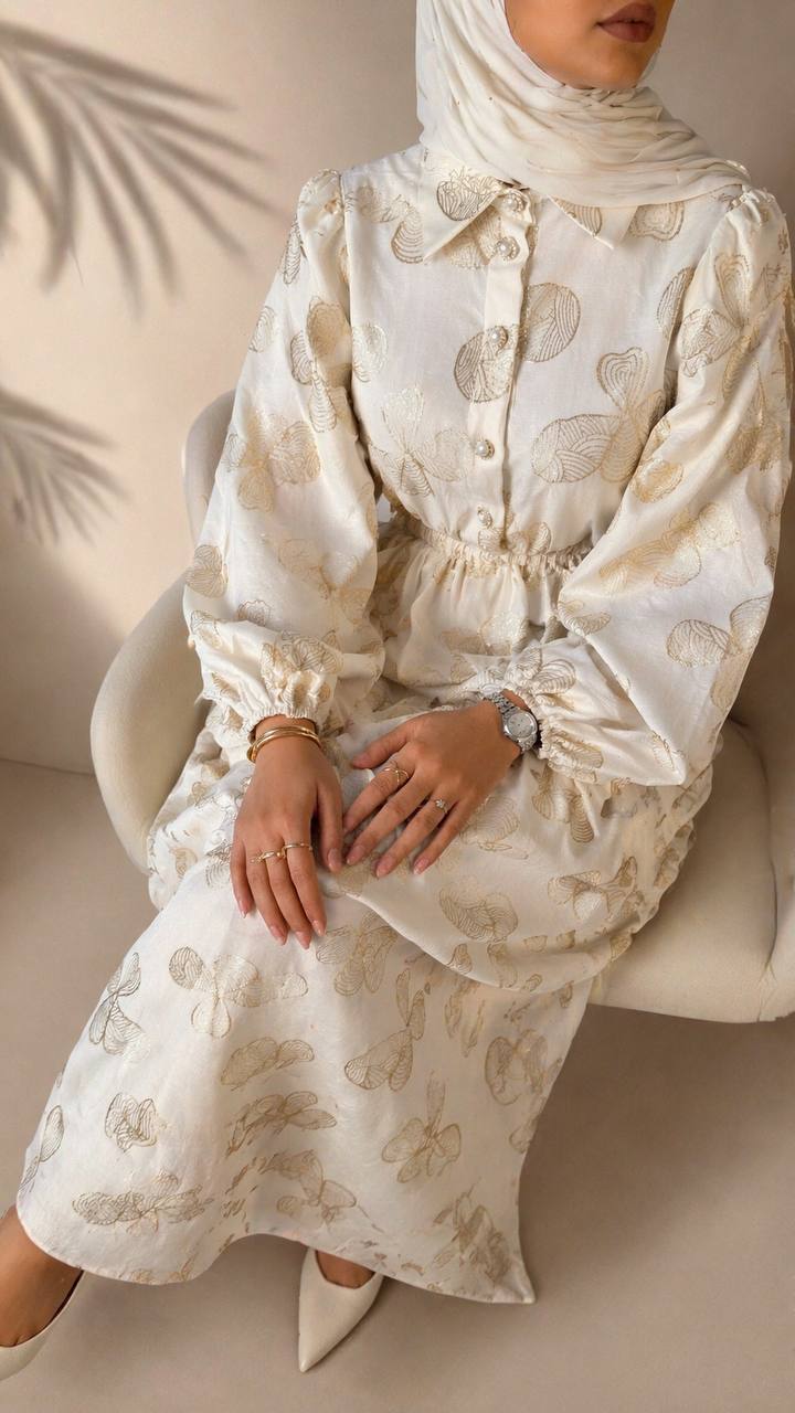The Wildflower Gold Dress