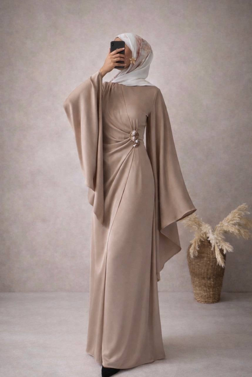 Luna Satin Kaftan