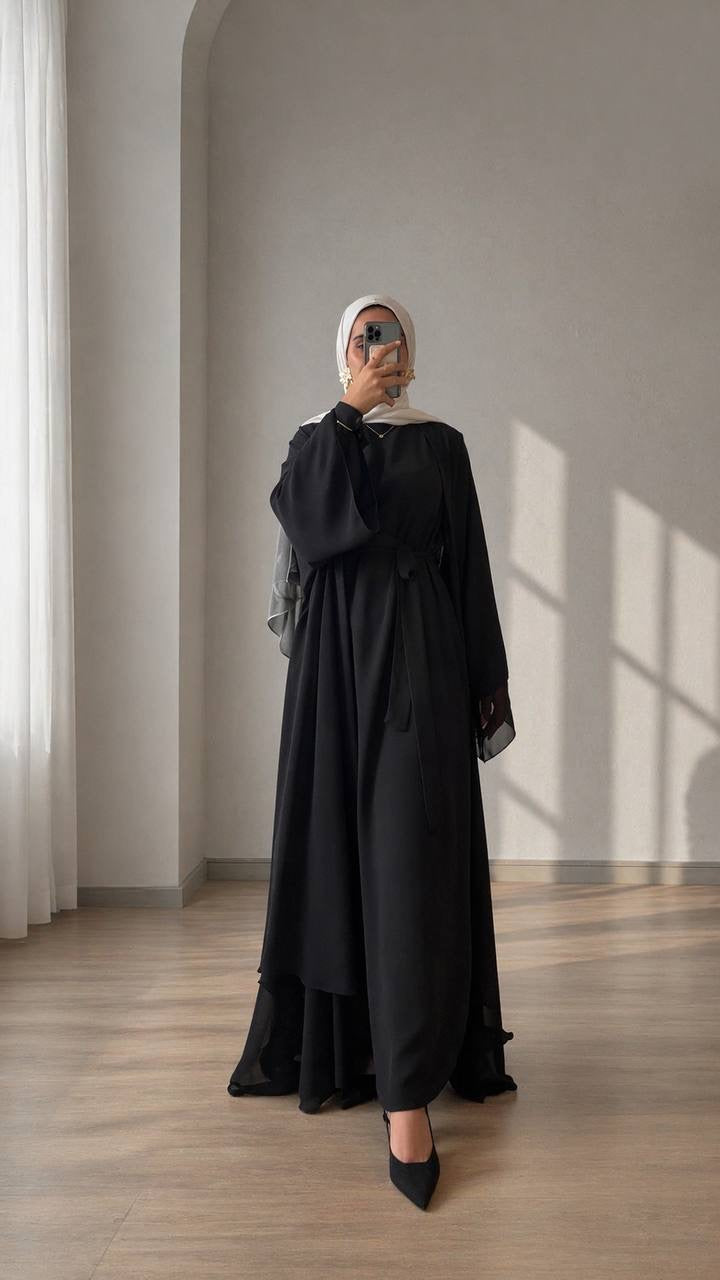 Velora Noir Abaya